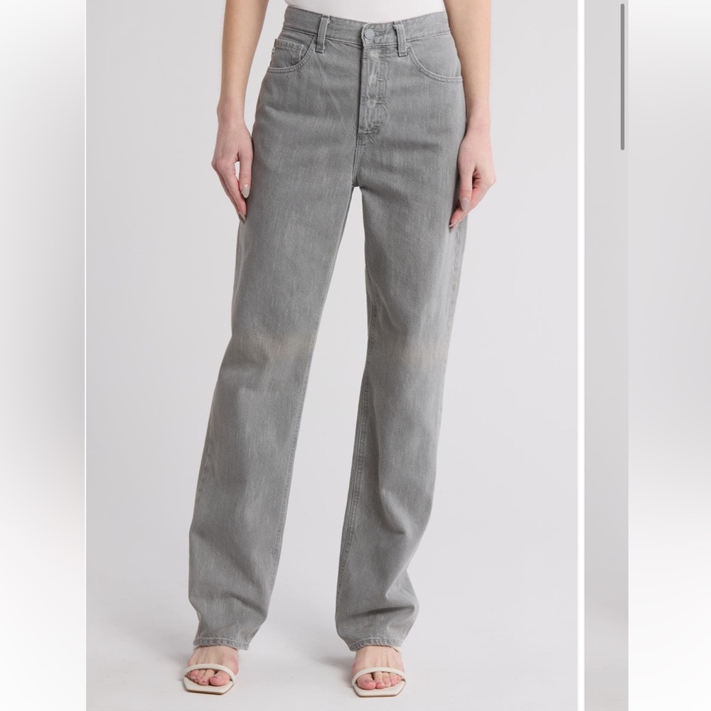 AG Ezzra Straight Leg Jeans‎ Gray Jeans women’s size 27 NWT